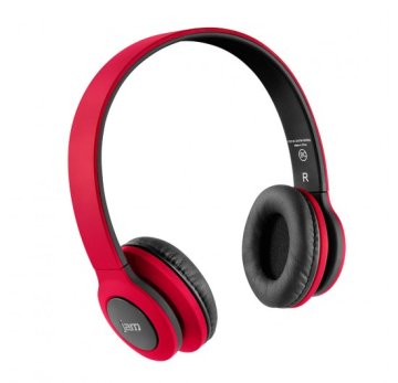 JAM Transit Cuffie Wireless A Padiglione Musica e Chiamate Bluetooth Rosso