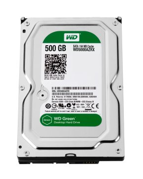 Western Digital 500GB Caviar Green disco rigido interno 64 MB 3.5" Serial ATA III