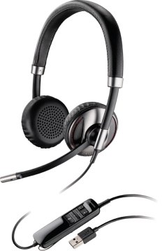 POLY C720-M Auricolare Con cavo e senza cavo A Padiglione Musica e Chiamate Bluetooth Nero