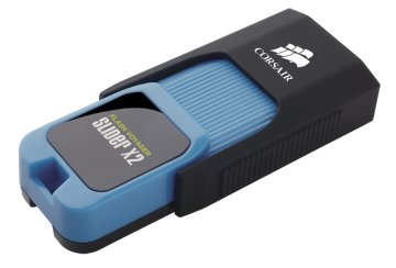 Corsair Voyager Slider X2 32GB unità flash USB USB tipo A 3.2 Gen 1 (3.1 Gen 1) Nero, Blu