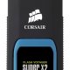Corsair Voyager Slider X2 32GB unità flash USB USB tipo A 3.2 Gen 1 (3.1 Gen 1) Nero, Blu 6