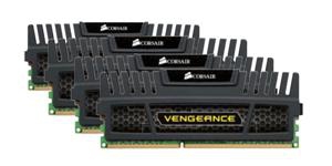 Corsair 4x4GB DDR3, 1600Mhz, 240pin DIMM memoria 16 GB