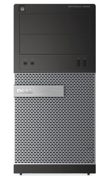 DELL OptiPlex 3020 Intel® Core™ i5 i5-4590 8 GB DDR3-SDRAM 500 GB HDD Windows 7 Professional Mini Tower PC Nero, Grigio