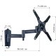 Techly Supporto a Muro per TV LED LCD 13 - 37'' Inclinabile 3 Snodi Nero (ICA-LCD 2102) 5