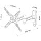Techly Supporto a Muro per TV LED LCD 13 - 37'' Inclinabile 3 Snodi Nero (ICA-LCD 2102) 8