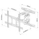 Techly Supporto a Muro Ultra Slim per TV LED LCD 40-80