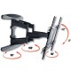 Techly Supporto a Muro Ultra Slim per TV LED LCD 40-80