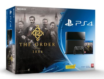 Sony 500GB PlayStation 4 + The Order: 1886 Wi-Fi Nero