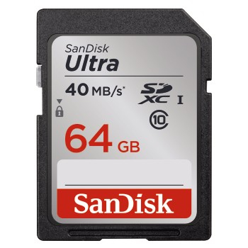 Hama 64GB SanDisk SDXC, UHS-I Classe 10