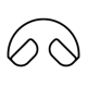 HP Cuffie bianche H2800 5