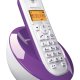 Motorola C601 Telefono DECT Identificatore di chiamata Viola, Bianco 2