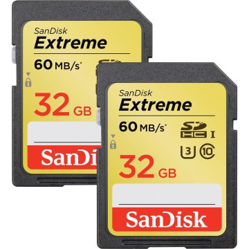 SanDisk Extreme 32 GB SDHC UHS Classe 10