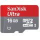 SanDisk microSDHC Ultra 16GB + SD UHS Classe 10 4