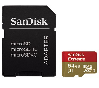 SanDisk 64GB microSDXC UHS Classe 3