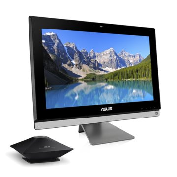 ASUS ET ET2311IUKH-B12T Intel® Core™ i5 i5-4460S 58,4 cm (23") 1920 x 1080 Pixel PC All-in-one 4 GB DDR3-SDRAM 1 TB HDD NVIDIA® GeForce® GT 740M Windows 7 Professional Nero