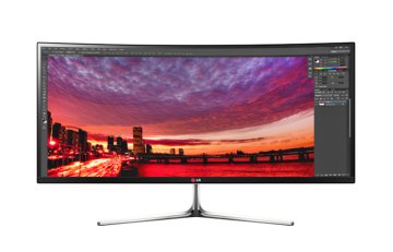 LG 34UC97 Monitor PC 86,4 cm (34") 3440 x 1440 Pixel LED Nero, Argento