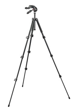 Manfrotto MK293A4-D3Q2 treppiede Fotocamere digitali/film 3 gamba/gambe Nero