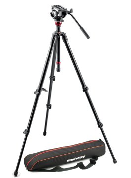 Manfrotto MVH500AH.755XBK treppiede Fotocamere digitali/film 3 gamba/gambe Nero