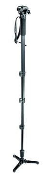 Manfrotto 560B-1 treppiede Nero