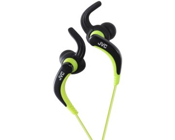 JVC HA-ETX30-B-E Cuffie Cablato A clip Sport Nero