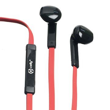 Celly HSP03 cuffia e auricolare Cuffie Cablato In-ear Musica e Chiamate Rosso