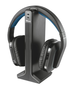 Trust 20071 cuffia e auricolare Cuffie Wireless A Padiglione Musica e Chiamate Nero, Blu