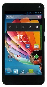 Mediacom PhonePad Duo G501 12,7 cm (5") Doppia SIM Android 4.4.2 3G 0,5 GB 4 GB 2200 mAh Rosso