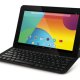 Hamlet Zelig Pad Kit tablet 410HD con custodia in alluminio con tastiera bluetooth integrata 5