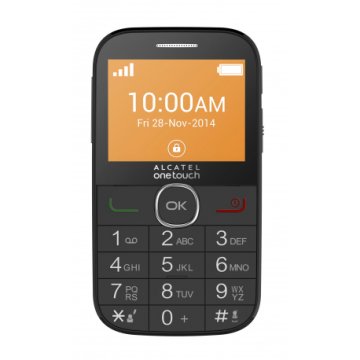 Alcatel 20.04G 6,1 cm (2.4") 89 g Nero Telefono cellulare basico