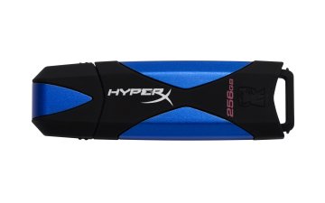 HyperX DataTraveler 3.0 256GB unità flash USB USB tipo A 3.2 Gen 1 (3.1 Gen 1) Nero, Blu
