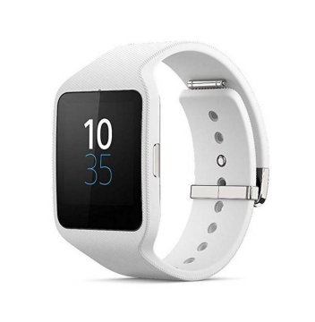 Sony SmartWatch 3 SWR50 4,06 cm (1.6") TFT 36 mm Digitale 320 x 320 Pixel Touch screen Bianco Wi-Fi GPS (satellitare)