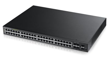 Zyxel GS1920-48HP Gestito L2 Gigabit Ethernet (10/100/1000) Supporto Power over Ethernet (PoE) 1U Nero