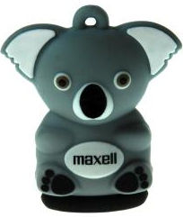 Maxell Koala 4GB unità flash USB USB tipo A 2.0 Grigio