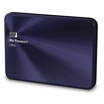 Western Digital My Passport Ultra Metal Edition, 1TB disco rigido esterno Micro-USB B 3.2 Gen 1 (3.1 Gen 1) Nero, Blu
