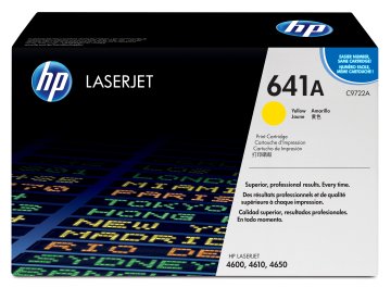 HP 641A Yellow Original LaserJet Toner Cartridge cartuccia toner 1 pz Originale Giallo