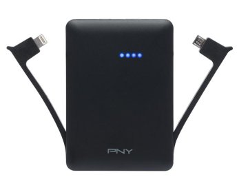 PNY LM3000 Polimeri di litio (LiPo) 3000 mAh Nero
