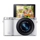 Samsung NX NX3000 + 20-50mm MILC 20,3 MP CMOS 5472 x 3648 Pixel Argento, Bianco 23