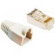 Techly IWP-CAT5ES-GY cavo di collegamento Cat 5e Bianco 2