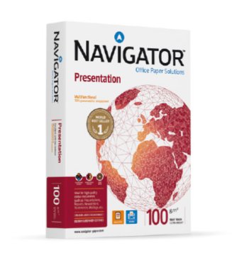 Navigator PRESENTATION carta inkjet A4 (210x297 mm) Opaco 500 fogli Bianco