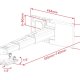 Multibrackets 9833 supporto per proiettore Parete Bianco 6