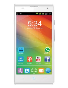 TIM ZTE Blade G Lux 11,4 cm (4.5") SIM singola Android 4.4 3G Micro-USB 0,5 GB 4 GB 1850 mAh Bianco