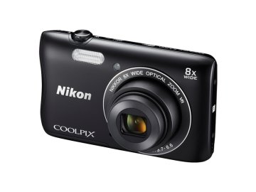 Nikon COOLPIX S3700 1/2.3" Fotocamera compatta 20,1 MP CCD 5152 x 3864 Pixel Nero