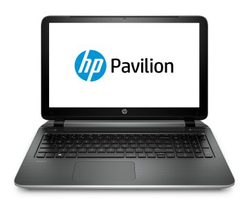 HP Pavilion 15-p211nl Computer portatile 39,6 cm (15.6") HD AMD A10 A10-4655M 4 GB DDR3L-SDRAM 500 GB HDD Wi-Fi 4 (802.11n) Windows 8.1 Nero, Argento