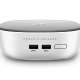 HP Pavilion 300-030nl Intel® Core™ i3 i3-4025U 4 GB DDR3L-SDRAM 1 TB HDD Windows 8.1 Mini PC Argento, Bianco 3