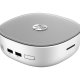 HP Pavilion 300-030nl Intel® Core™ i3 i3-4025U 4 GB DDR3L-SDRAM 1 TB HDD Windows 8.1 Mini PC Argento, Bianco 4