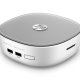 HP Pavilion 300-030nl Intel® Core™ i3 i3-4025U 4 GB DDR3L-SDRAM 1 TB HDD Windows 8.1 Mini PC Argento, Bianco 5