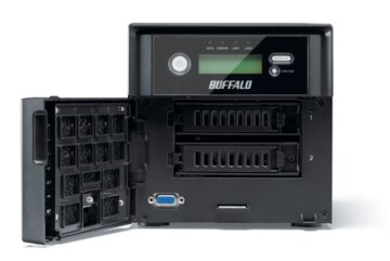 Buffalo TeraStation 5200 Server di archiviazione Intel Atom® 2 GB DDR3 2 TB HDD Nero