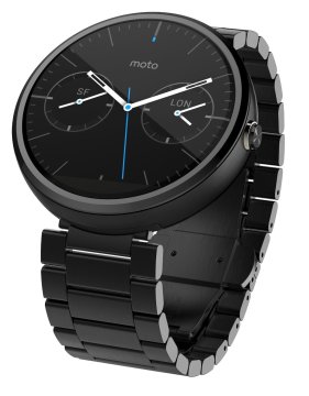 Motorola Moto 360 3,96 cm (1.56") LCD 46 mm Digitale 320 x 290 Pixel Touch screen Scuro metalizzato