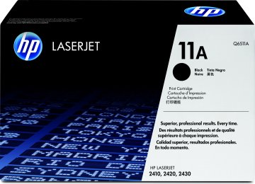 HP 11A Nero Original LaserJet Toner Cartridge cartuccia toner 1 pz Originale Nero