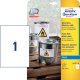 Avery J4775-10 etichetta autoadesiva Rettangolo Permanente Bianco 10 pz 3